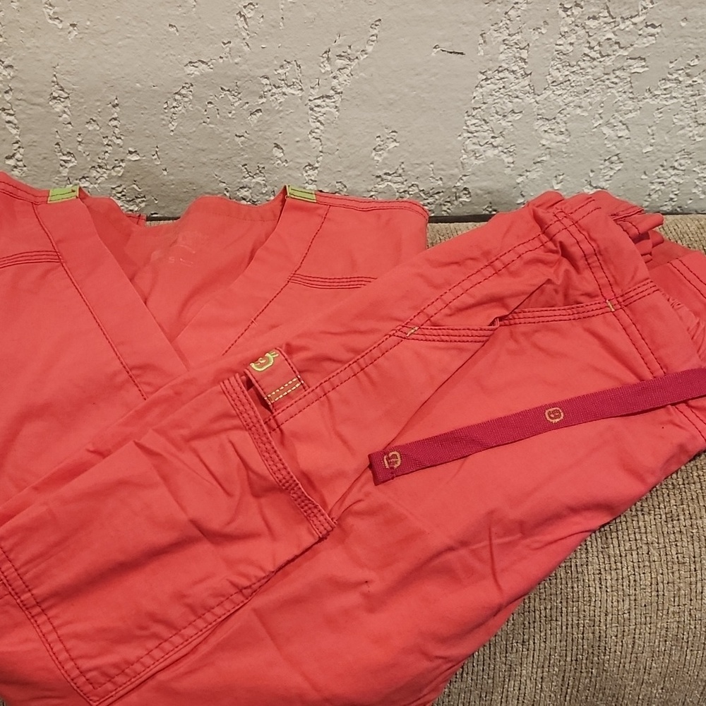 Wonderwink scrub set S Coral